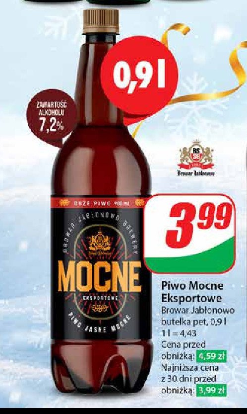 Piwo Mocne eksportowe promocja