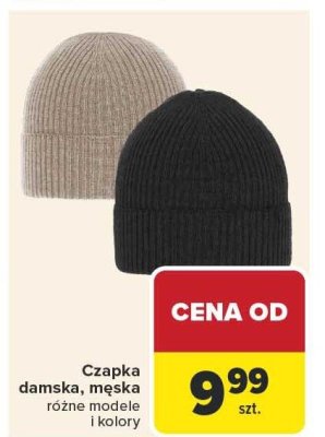 Czapka damska TERBUT promocja w Carrefour
