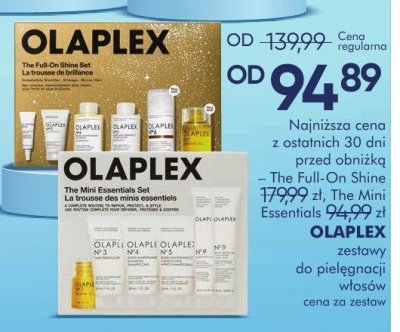 Zestawy OLAPLEX do pielęgnacji włosów promocja w Super-Pharm