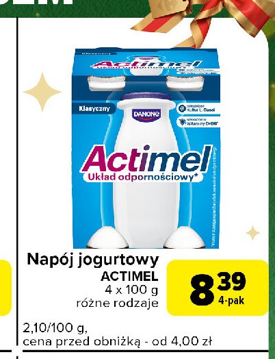 Jogurt probiotyczny Danone actimel promocja