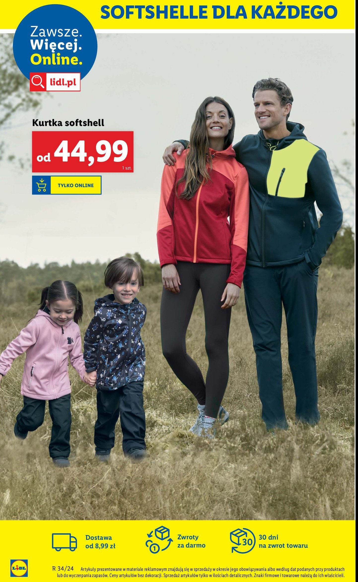 Kurtka softshell dzieci臋ca promocja