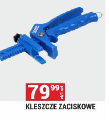 Kleszce zaciskowe do płytek promocja w Merkury Market
