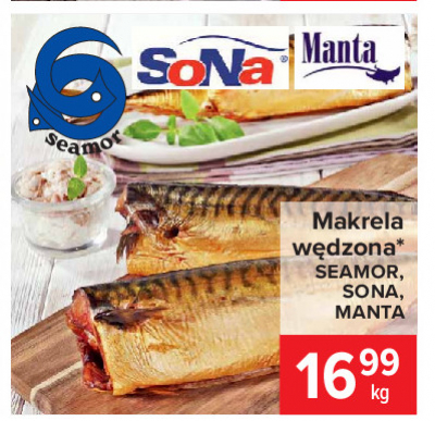 Makrela wędzona Manta promocja