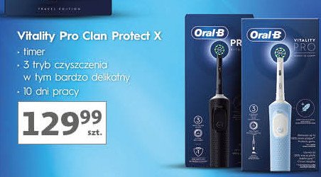 Szczoteczka do zębów black Oral-b vitality pro promocja