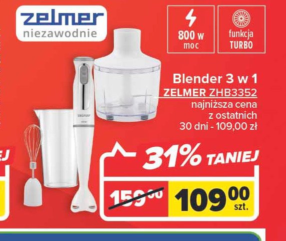 Blender zhb 3352 Zelmer promocja