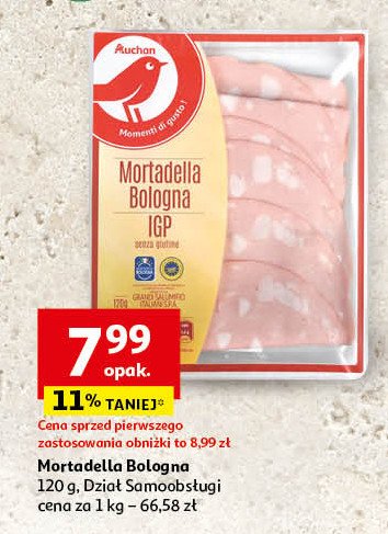 Mortadela bologna Auchan promocja