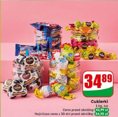 Cukierki promocja w Dino