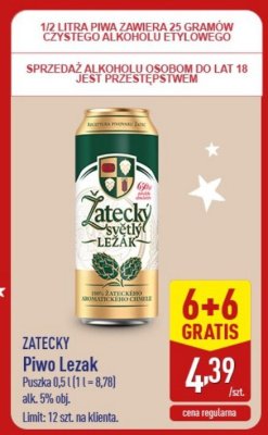 Piwo promocja w Aldi