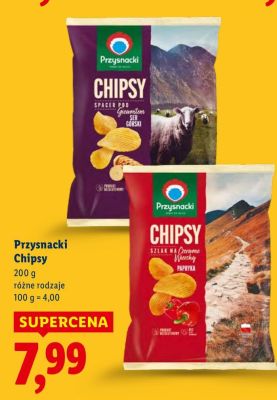 Chipsy Przysnacki promocja w Lidl