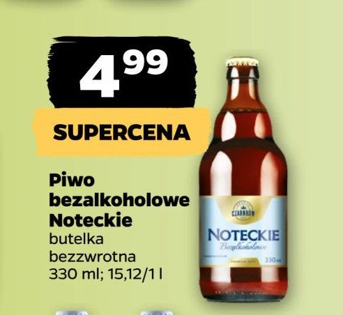 Piwo NOTECKIE BEZALKOHOLOWE promocja