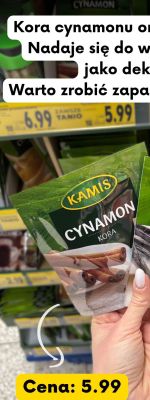 Przyprawa cynamon kora  promocja w Kaufland