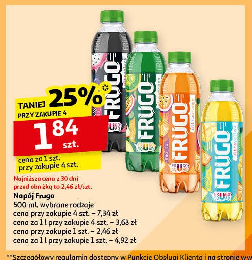 Nap贸j ultrayellow Frugo promocja