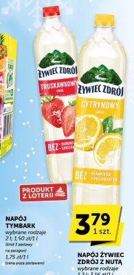 Napój Tymbark wybrane rodzaje promocja w ABC