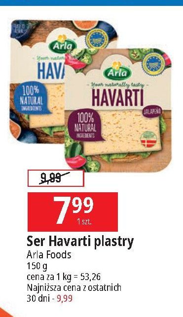 Ser havarti jalapeno Arla promocja