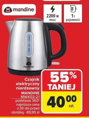 Czajnik promocja w Carrefour