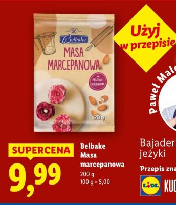 Masa marcepanowa  promocja w Lidl