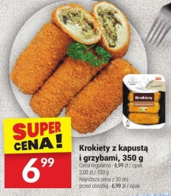 Krokiety z kapustą i grzybami, 350 g promocja w Twój Market