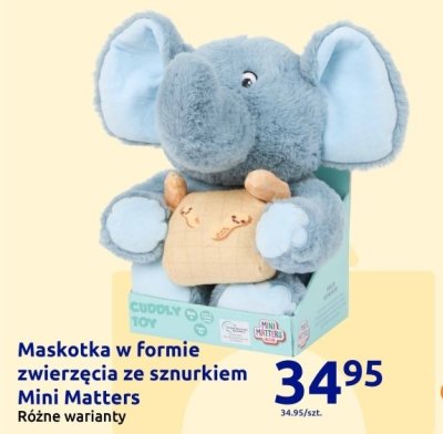 Maskotka w formie zwierzęcia ze sznurkiem Mini Matters Różne warianty promocja w Action