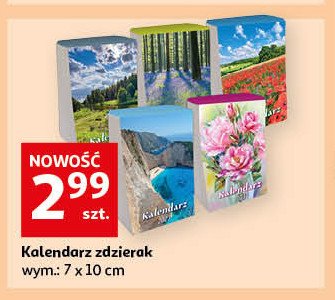 Kalendarz zdzierak 7 x 10 cm promocja