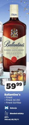 Whisky Ballantine's Finest promocja w Netto