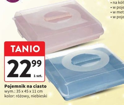 Pojemnik na ciasto GOSIA promocja w Intermarche