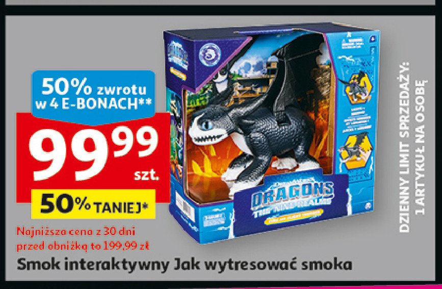 Smok interaktywny jak wytresować smoka Spin master promocja