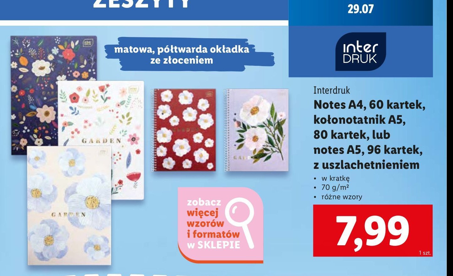 Notes a5 96 k. Interdruk promocja