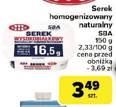 Serek naturalny Mlekovita sba promocja w Carrefour Market