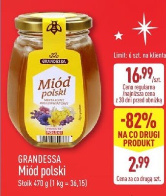 Miód polski  promocja w Aldi