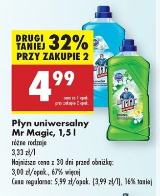 P艂yn uniwersalny lilia wodna Mr magic promocja