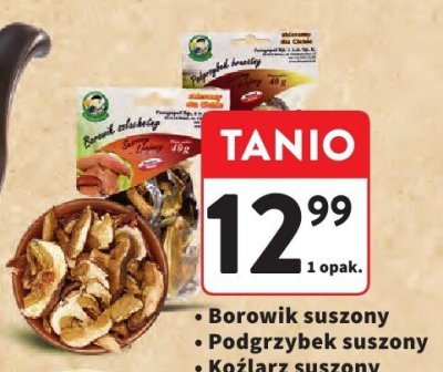 Podgrzybek suszony Intermarche promocja w Intermarche