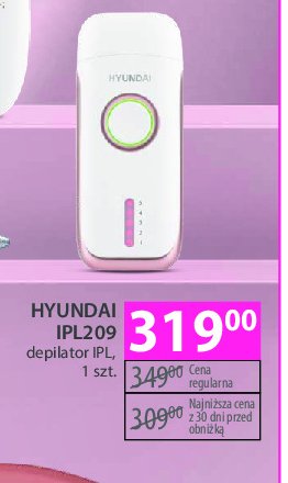 Depilator ipl209 Hyundai promocja