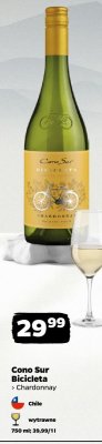 Wino Cono Sur Bicicleta Chardonnay promocja w Netto