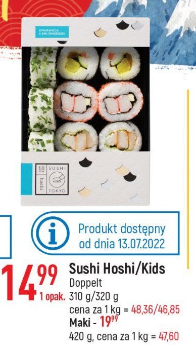 Sushi kids promocje
