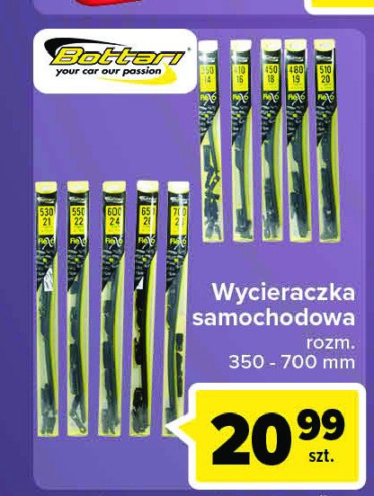 Wycieraczka 350 mm Bottari promocja