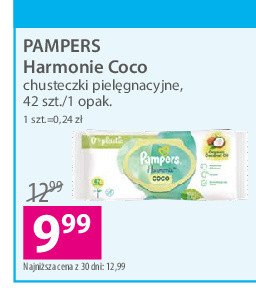 Chusteczki nawilżane Pampers coco harmonie promocja