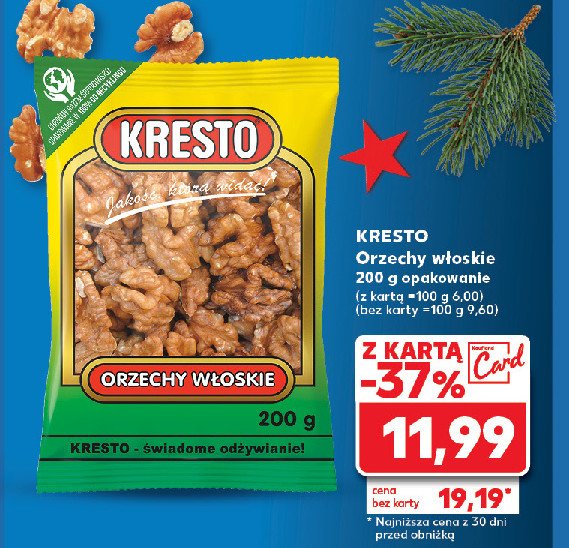 Orzechy włoskie Kresto promocja