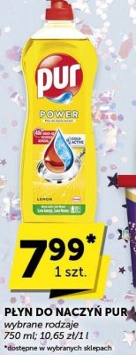 Płyn do naczyń Pur promocja w ABC
