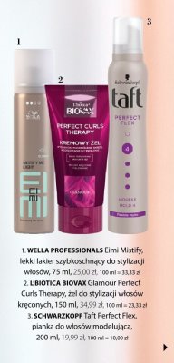 Pianka do włosów Taft Perfect Flex SCHWARZKOPF promocja w Hebe