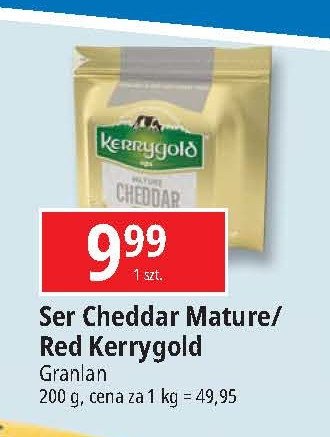 Ser cheddar dojrzewający Kerrygold promocja