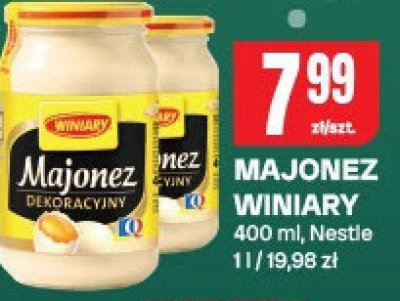 Majonez Winiary promocja w Chorten