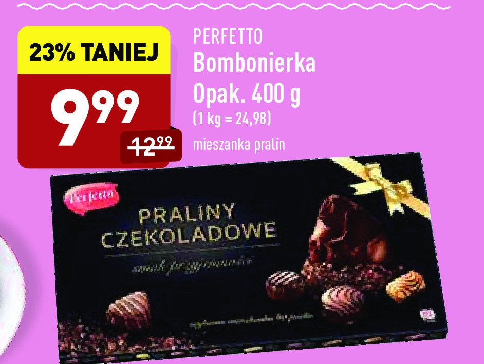 Praliny czekoladowe Perfetto (aldi) promocje