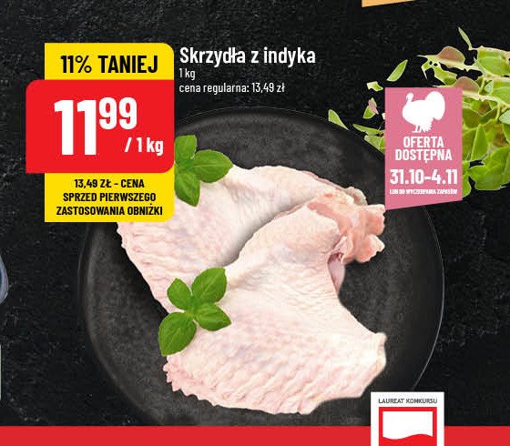 Skrzydła z indyka promocja