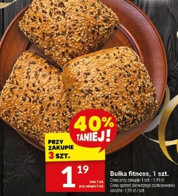 Bułka fitness, 1 szt. promocja w Twój Market