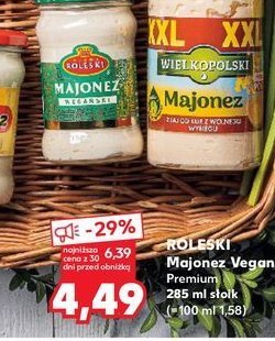 Majonez wegański Roleski promocja