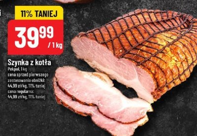 Szynka z kotła Pekpol promocja w POLOmarket