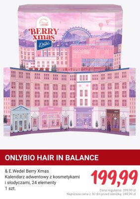 Kalendarz adwentowy z kosmetykami i słodyczami, 24 elementy promocja w Rossmann