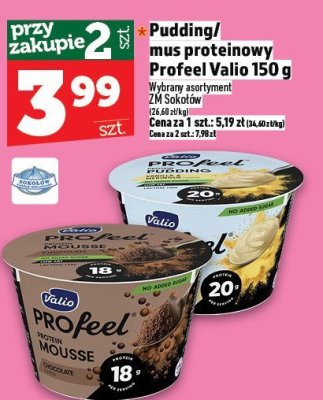 Pudding/mus proteinowy Profeel Valio 150 g promocja w TOPAZ