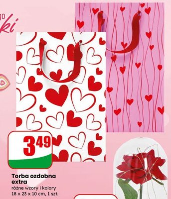 Torba ozdobna extra różne wzory i kolory promocja w Dino