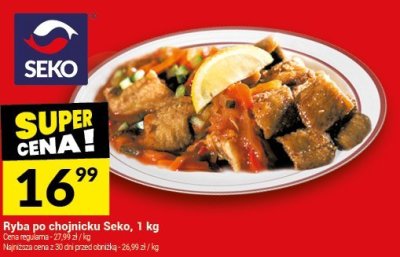 Ryba po chojnicku Seko, 1 kg promocja w Twój Market